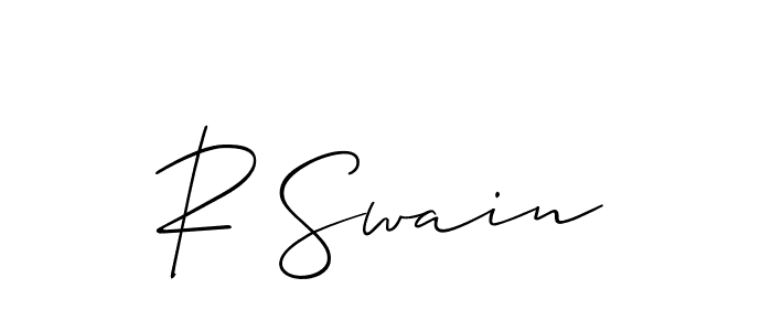 Similarly Allison_Script is the best handwritten signature design. Signature creator online .You can use it as an online autograph creator for name R Swain. R Swain signature style 2 images and pictures png