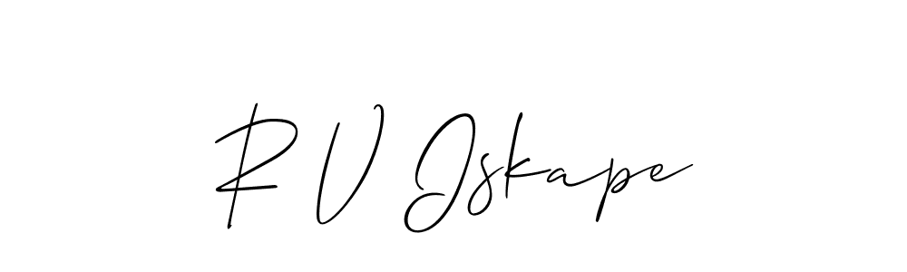 See photos of R V Iskape official signature by Spectra . Check more albums & portfolios. Read reviews & check more about Allison_Script font. R V Iskape signature style 2 images and pictures png