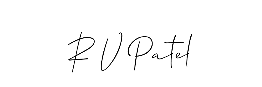 Check out images of Autograph of R V Patel name. Actor R V Patel Signature Style. Allison_Script is a professional sign style online. R V Patel signature style 2 images and pictures png