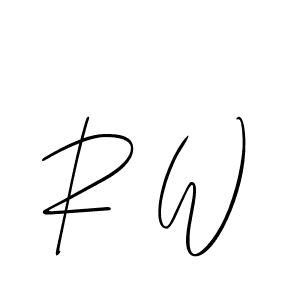 Also we have R W name is the best signature style. Create professional handwritten signature collection using Allison_Script autograph style. R W signature style 2 images and pictures png