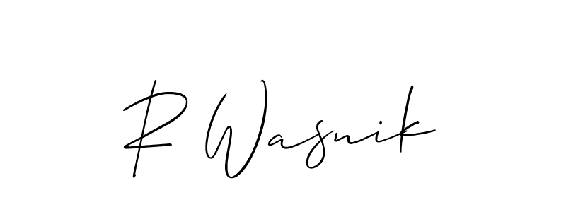 Check out images of Autograph of R Wasnik name. Actor R Wasnik Signature Style. Allison_Script is a professional sign style online. R Wasnik signature style 2 images and pictures png