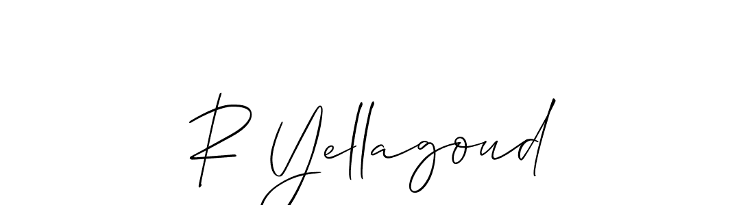 Once you've used our free online signature maker to create your best signature Allison_Script style, it's time to enjoy all of the benefits that R Yellagoud name signing documents. R Yellagoud signature style 2 images and pictures png