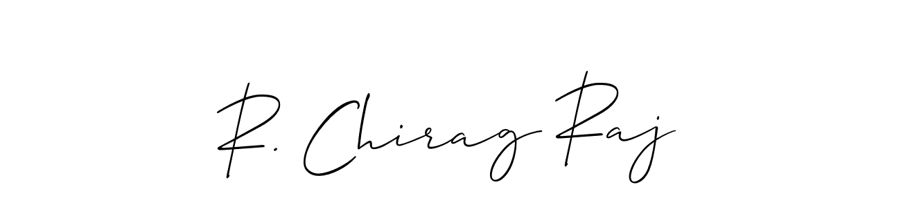 Similarly Allison_Script is the best handwritten signature design. Signature creator online .You can use it as an online autograph creator for name R. Chirag Raj. R. Chirag Raj signature style 2 images and pictures png