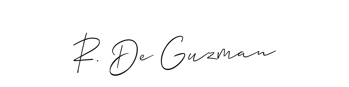 You can use this online signature creator to create a handwritten signature for the name R. De Guzman. This is the best online autograph maker. R. De Guzman signature style 2 images and pictures png
