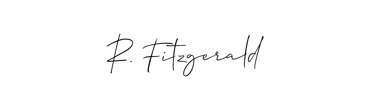 Once you've used our free online signature maker to create your best signature Allison_Script style, it's time to enjoy all of the benefits that R. Fitzgerald name signing documents. R. Fitzgerald signature style 2 images and pictures png