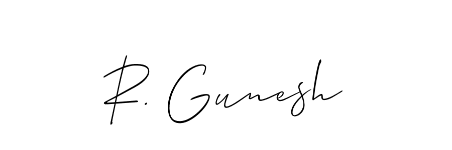 Make a beautiful signature design for name R. Gunesh. Use this online signature maker to create a handwritten signature for free. R. Gunesh signature style 2 images and pictures png