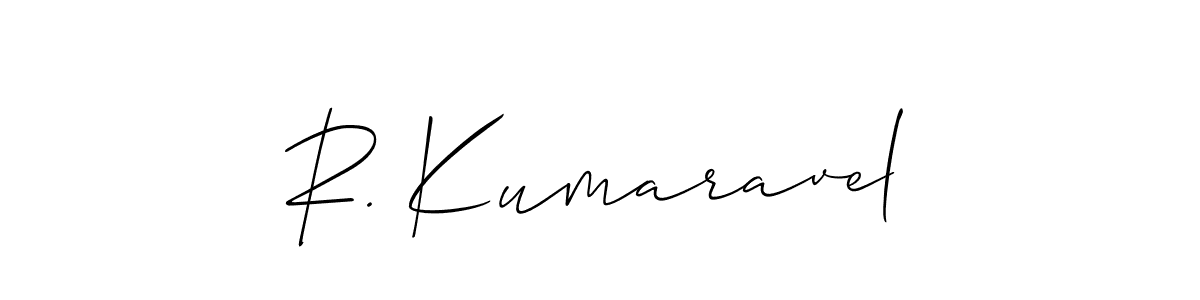 Check out images of Autograph of R. Kumaravel name. Actor R. Kumaravel Signature Style. Allison_Script is a professional sign style online. R. Kumaravel signature style 2 images and pictures png