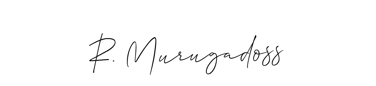 R. Murugadoss stylish signature style. Best Handwritten Sign (Allison_Script) for my name. Handwritten Signature Collection Ideas for my name R. Murugadoss. R. Murugadoss signature style 2 images and pictures png