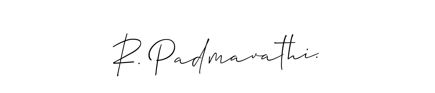 You can use this online signature creator to create a handwritten signature for the name R. Padmavathi.. This is the best online autograph maker. R. Padmavathi. signature style 2 images and pictures png