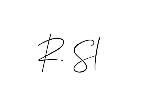 Here are the top 10 professional signature styles for the name R. Sl. These are the best autograph styles you can use for your name. R. Sl signature style 2 images and pictures png