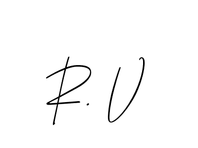 How to Draw R. V signature style? Allison_Script is a latest design signature styles for name R. V. R. V signature style 2 images and pictures png