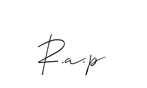 Here are the top 10 professional signature styles for the name R.a.p. These are the best autograph styles you can use for your name. R.a.p signature style 2 images and pictures png