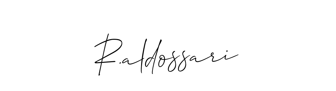 Best and Professional Signature Style for R.aldossari. Allison_Script Best Signature Style Collection. R.aldossari signature style 2 images and pictures png