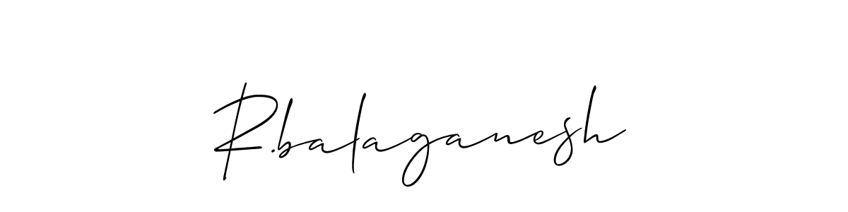 You can use this online signature creator to create a handwritten signature for the name R.balaganesh. This is the best online autograph maker. R.balaganesh signature style 2 images and pictures png