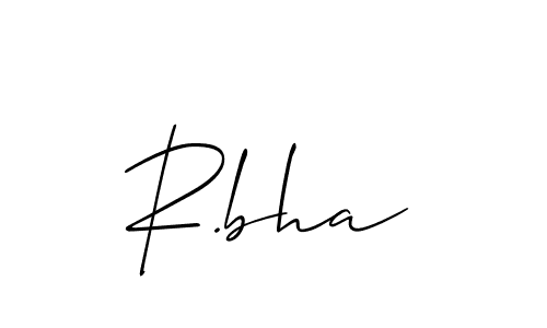 You can use this online signature creator to create a handwritten signature for the name R.bha. This is the best online autograph maker. R.bha signature style 2 images and pictures png