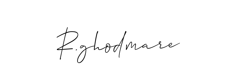 Make a short R.ghodmare signature style. Manage your documents anywhere anytime using Allison_Script. Create and add eSignatures, submit forms, share and send files easily. R.ghodmare signature style 2 images and pictures png