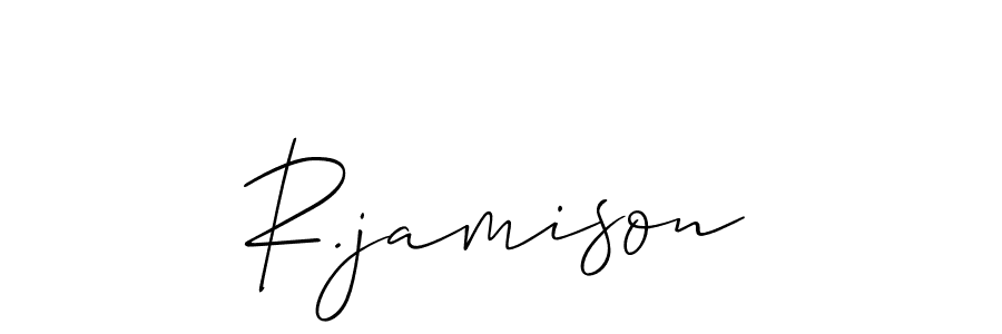 Here are the top 10 professional signature styles for the name R.jamison. These are the best autograph styles you can use for your name. R.jamison signature style 2 images and pictures png