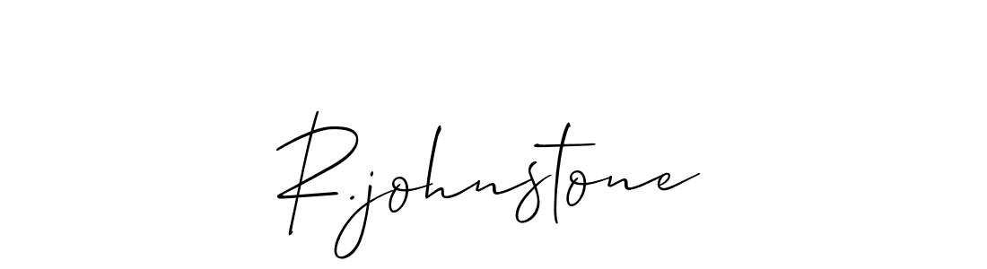 Check out images of Autograph of R.johnstone name. Actor R.johnstone Signature Style. Allison_Script is a professional sign style online. R.johnstone signature style 2 images and pictures png