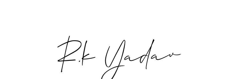 This is the best signature style for the R.k Yadav name. Also you like these signature font (Allison_Script). Mix name signature. R.k Yadav signature style 2 images and pictures png