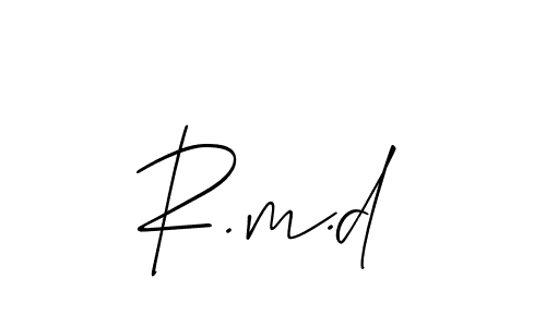 Similarly Allison_Script is the best handwritten signature design. Signature creator online .You can use it as an online autograph creator for name R.m.d. R.m.d signature style 2 images and pictures png