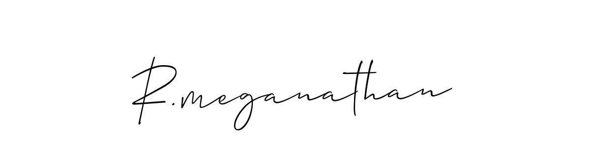 Once you've used our free online signature maker to create your best signature Allison_Script style, it's time to enjoy all of the benefits that R.meganathan name signing documents. R.meganathan signature style 2 images and pictures png