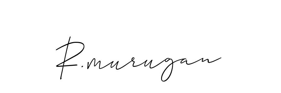 Make a beautiful signature design for name R.murugan. Use this online signature maker to create a handwritten signature for free. R.murugan signature style 2 images and pictures png