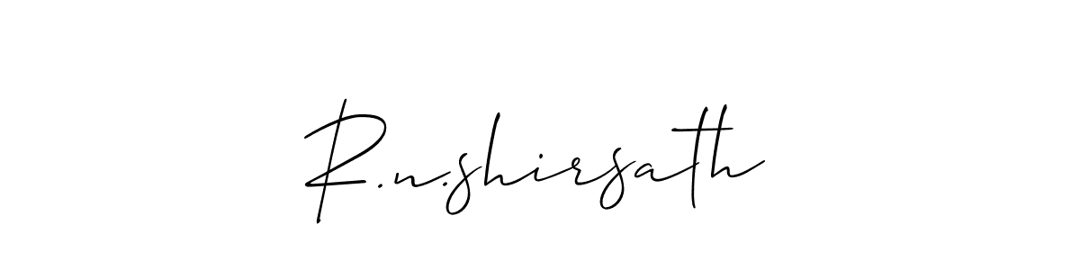 Here are the top 10 professional signature styles for the name R.n.shirsath. These are the best autograph styles you can use for your name. R.n.shirsath signature style 2 images and pictures png