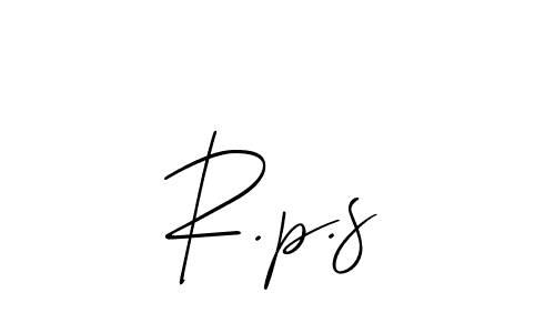 Check out images of Autograph of R.p.s name. Actor R.p.s Signature Style. Allison_Script is a professional sign style online. R.p.s signature style 2 images and pictures png