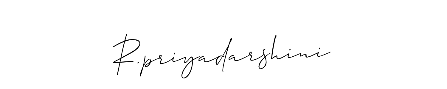 See photos of R.priyadarshini official signature by Spectra . Check more albums & portfolios. Read reviews & check more about Allison_Script font. R.priyadarshini signature style 2 images and pictures png