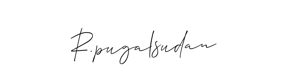 Check out images of Autograph of R.pugalsudan name. Actor R.pugalsudan Signature Style. Allison_Script is a professional sign style online. R.pugalsudan signature style 2 images and pictures png