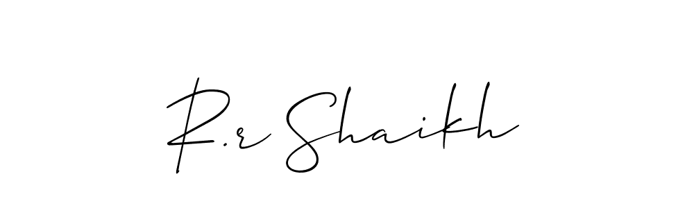 This is the best signature style for the R.r Shaikh name. Also you like these signature font (Allison_Script). Mix name signature. R.r Shaikh signature style 2 images and pictures png