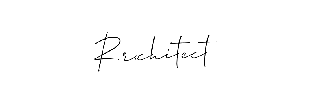 See photos of R.r.chitect official signature by Spectra . Check more albums & portfolios. Read reviews & check more about Allison_Script font. R.r.chitect signature style 2 images and pictures png