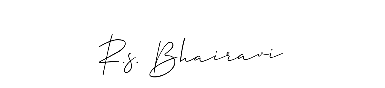 Check out images of Autograph of R.s. Bhairavi name. Actor R.s. Bhairavi Signature Style. Allison_Script is a professional sign style online. R.s. Bhairavi signature style 2 images and pictures png
