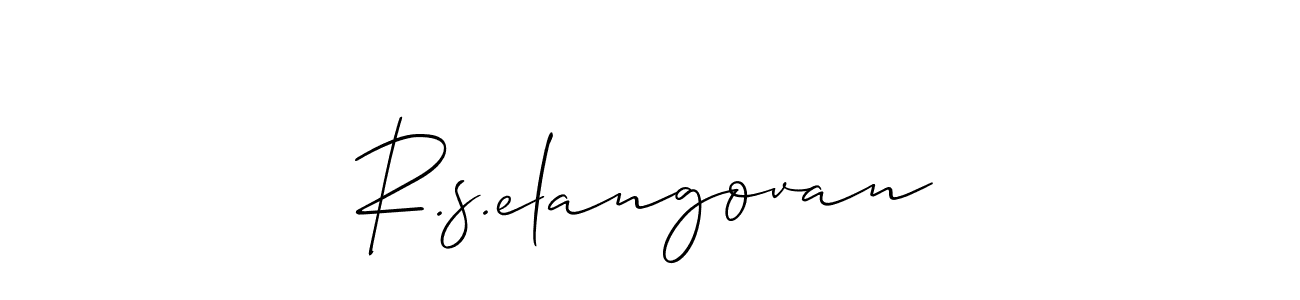 Check out images of Autograph of R.s.elangovan name. Actor R.s.elangovan Signature Style. Allison_Script is a professional sign style online. R.s.elangovan signature style 2 images and pictures png