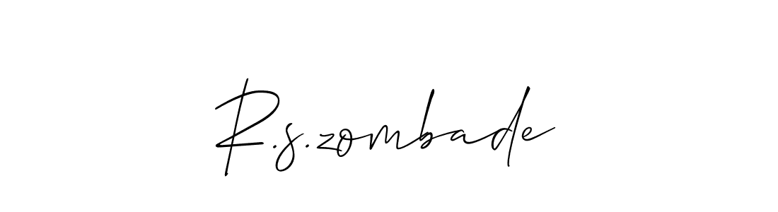 Check out images of Autograph of R.s.zombade name. Actor R.s.zombade Signature Style. Allison_Script is a professional sign style online. R.s.zombade signature style 2 images and pictures png