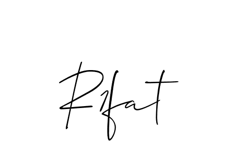 How to make R1fat signature? Allison_Script is a professional autograph style. Create handwritten signature for R1fat name. R1fat signature style 2 images and pictures png