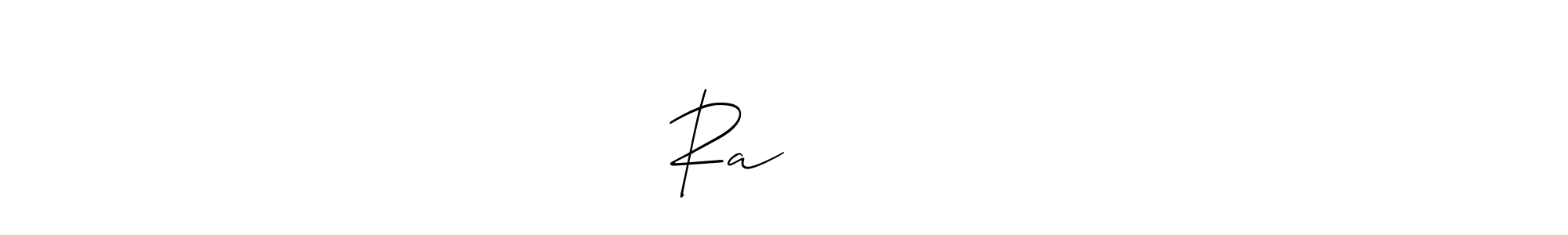 How to Draw Raजेंद्र signature style? Allison_Script is a latest design signature styles for name Raजेंद्र. Raजेंद्र signature style 2 images and pictures png