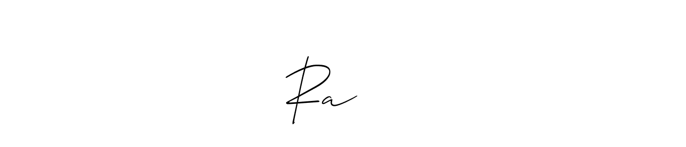 How to make Raகவன் name signature. Use Allison_Script style for creating short signs online. This is the latest handwritten sign. Raகவன் signature style 2 images and pictures png