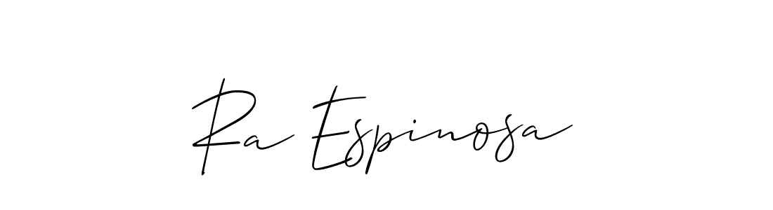 Once you've used our free online signature maker to create your best signature Allison_Script style, it's time to enjoy all of the benefits that Ra Espinosa name signing documents. Ra Espinosa signature style 2 images and pictures png