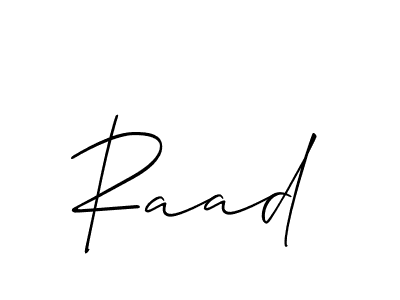 This is the best signature style for the Raad name. Also you like these signature font (Allison_Script). Mix name signature. Raad signature style 2 images and pictures png