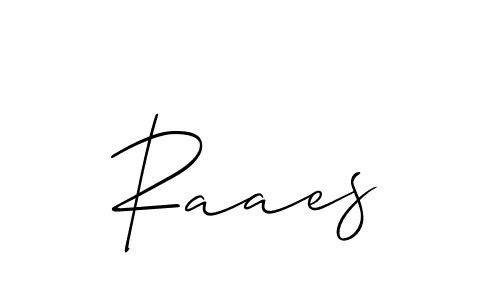 Also You can easily find your signature by using the search form. We will create Raaes name handwritten signature images for you free of cost using Allison_Script sign style. Raaes signature style 2 images and pictures png