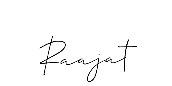 You should practise on your own different ways (Allison_Script) to write your name (Raajat) in signature. don't let someone else do it for you. Raajat signature style 2 images and pictures png