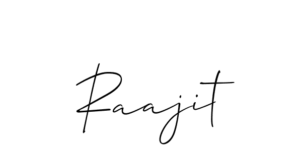 Once you've used our free online signature maker to create your best signature Allison_Script style, it's time to enjoy all of the benefits that Raajit name signing documents. Raajit signature style 2 images and pictures png