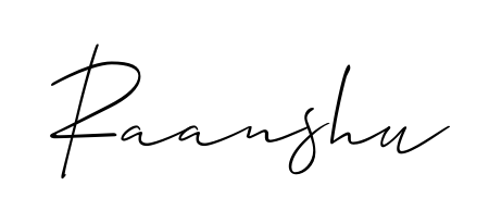 Use a signature maker to create a handwritten signature online. With this signature software, you can design (Allison_Script) your own signature for name Raanshu. Raanshu signature style 2 images and pictures png