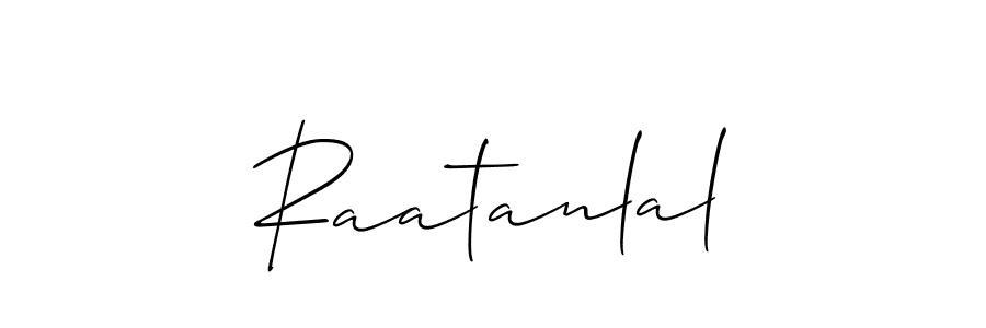Make a beautiful signature design for name Raatanlal. Use this online signature maker to create a handwritten signature for free. Raatanlal signature style 2 images and pictures png