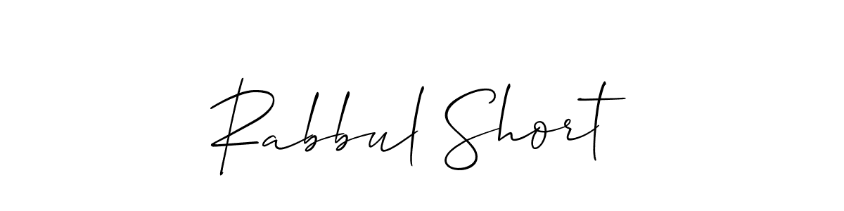 You can use this online signature creator to create a handwritten signature for the name Rabbul Short. This is the best online autograph maker. Rabbul Short signature style 2 images and pictures png