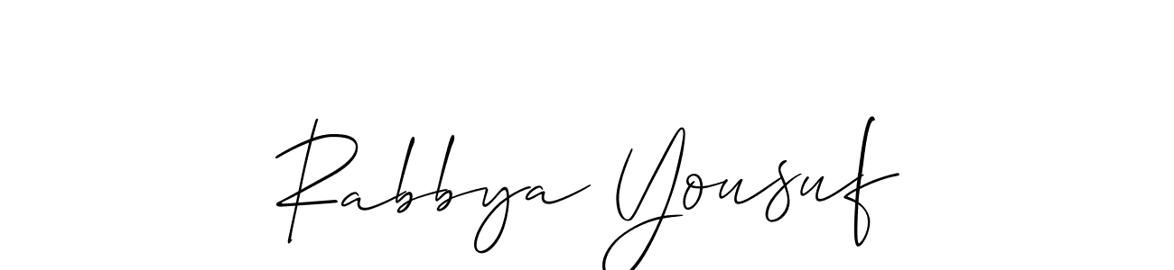 See photos of Rabbya Yousuf official signature by Spectra . Check more albums & portfolios. Read reviews & check more about Allison_Script font. Rabbya Yousuf signature style 2 images and pictures png