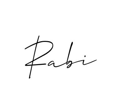 You can use this online signature creator to create a handwritten signature for the name Rabi. This is the best online autograph maker. Rabi signature style 2 images and pictures png