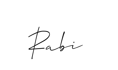 See photos of Rabi  official signature by Spectra . Check more albums & portfolios. Read reviews & check more about Allison_Script font. Rabi  signature style 2 images and pictures png