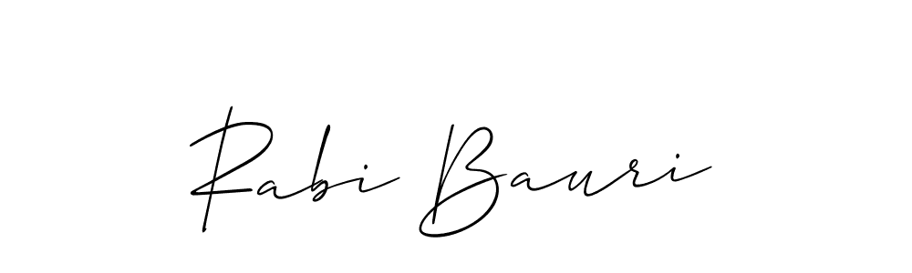 if you are searching for the best signature style for your name Rabi Bauri. so please give up your signature search. here we have designed multiple signature styles  using Allison_Script. Rabi Bauri signature style 2 images and pictures png